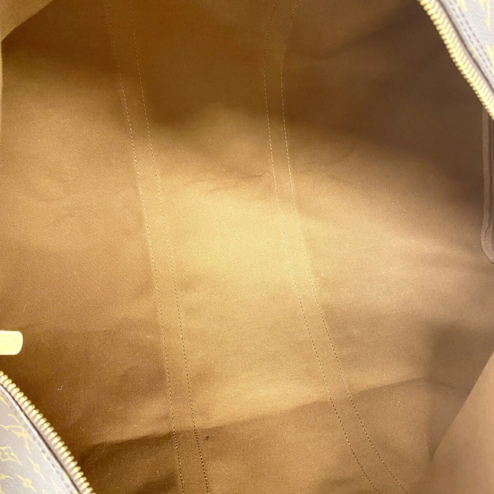LOUIS VUITTON Brown Monogram Keepall 60 Boston Bag - Picture 4 of 12
